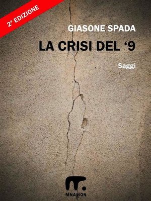 cover image of La Crisi del '9